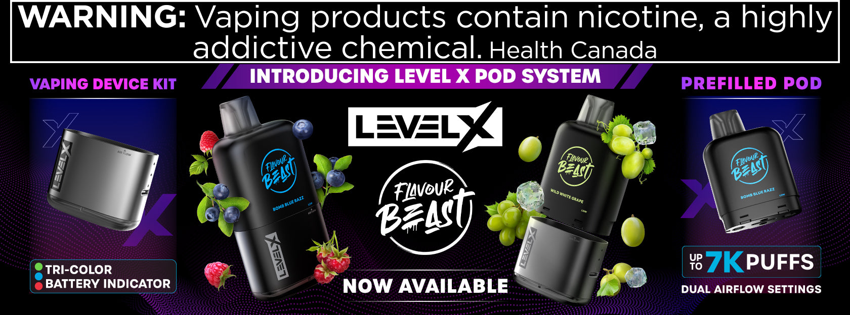 LEVEL X Device Kit - Flavour Beast & Envi Drip'n