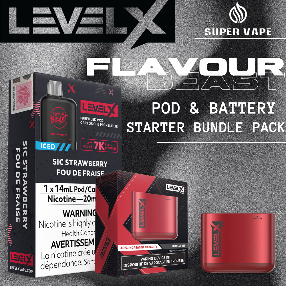Level X pod & device kit bundle pack