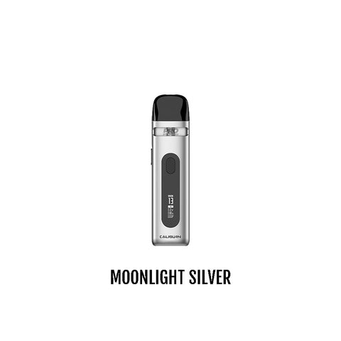 UWELL Caliburn X Pod System Starter Kit - moonlight silver