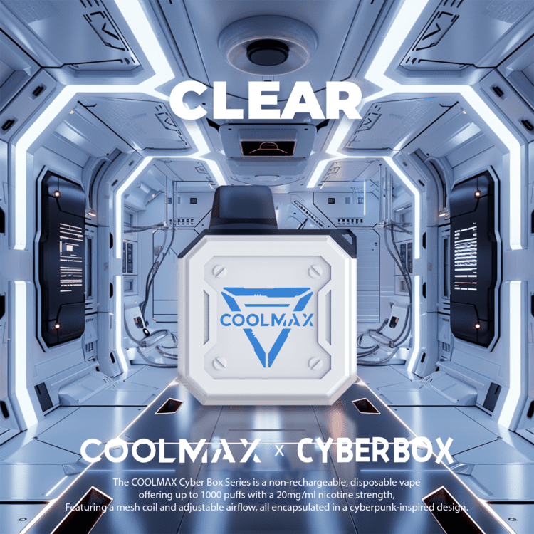 COOLMAX Cyber Box - Icy Non-Rechargeable Disposable