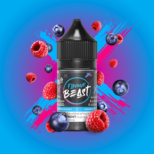 Flavour Beast E-Liquid&Nic Salt - Bomb Blue Razz