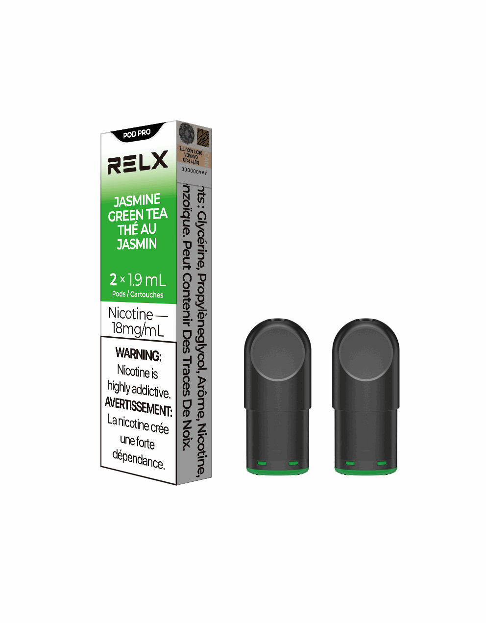 RELX Pro Vape Pods - Jasmine Green Tea