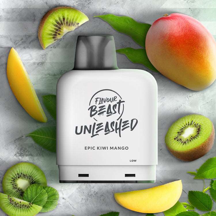 Flavour Beast Unleashed Level X Epic Pod - Kiwi Mango