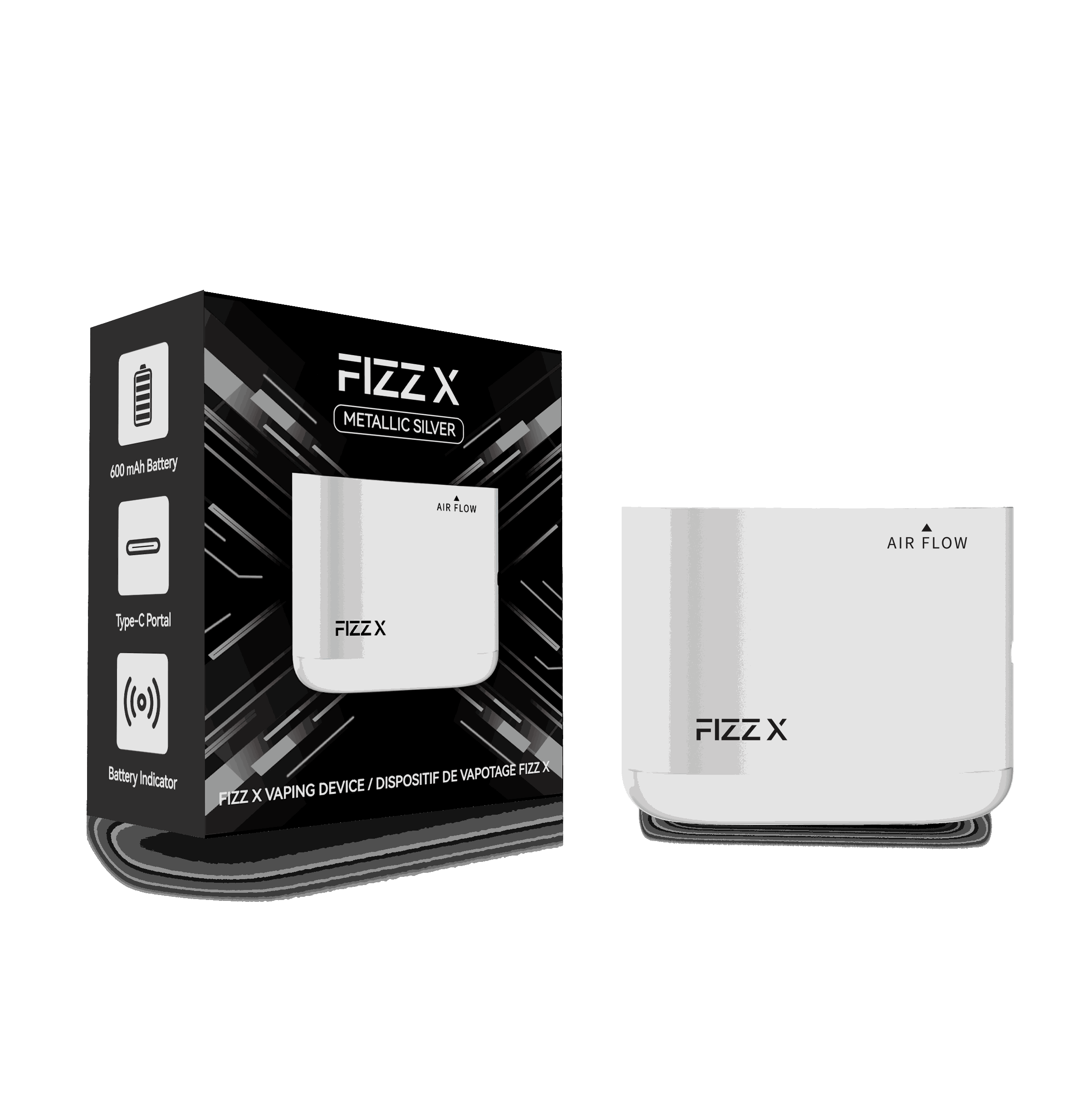 SPIN Fizz X Battery(600mAh) - Compatible FIZZ X Vape Pod
