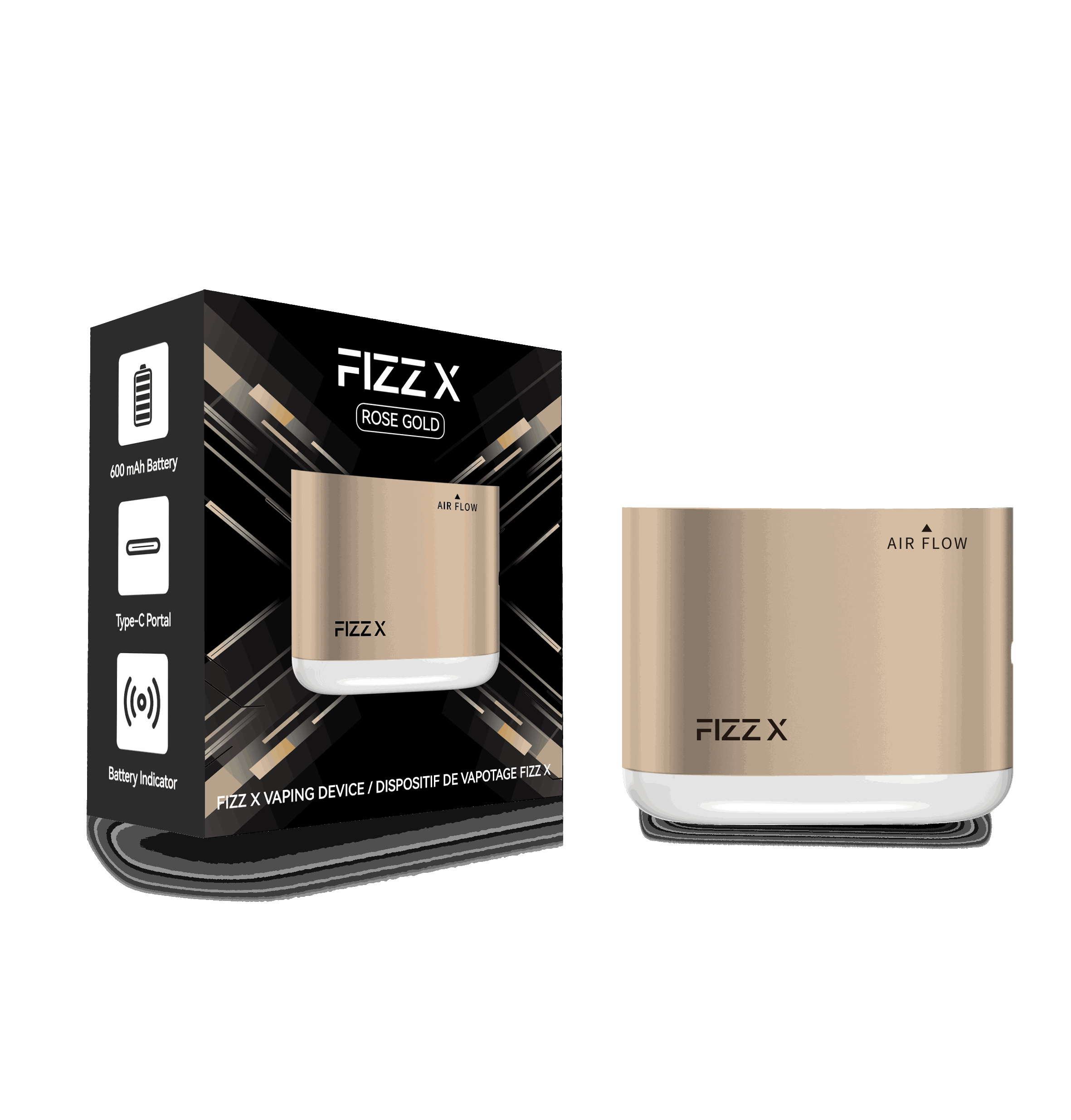 SPIN Fizz X Battery(600mAh) - Compatible FIZZ X Vape Pod
