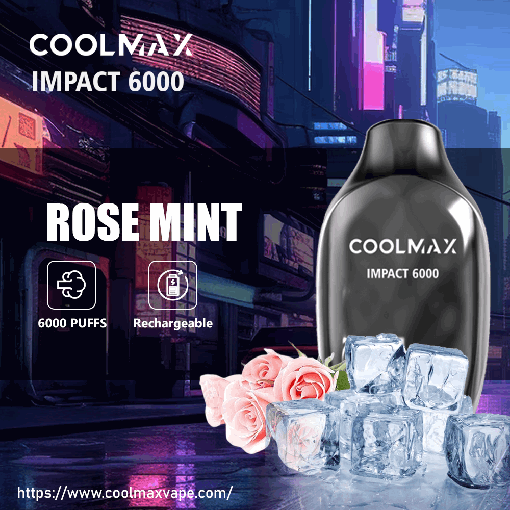 COOLMAX  IMPACT 6000 - Icy Rechargeable Disposable