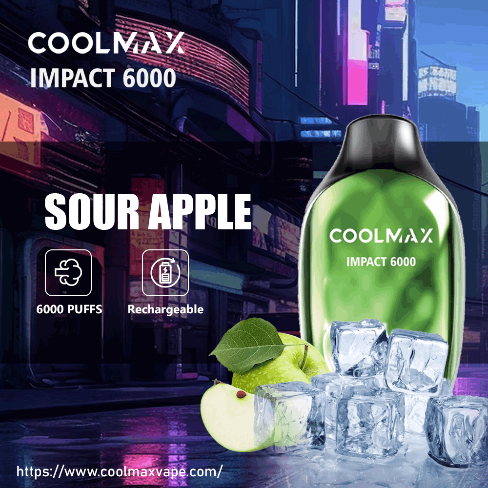 COOLMAX  IMPACT 6000 - Icy Rechargeable Disposable