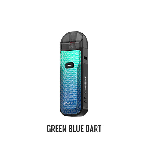 SMOK NORD5 Open Pod Kit - Green Blue Dart