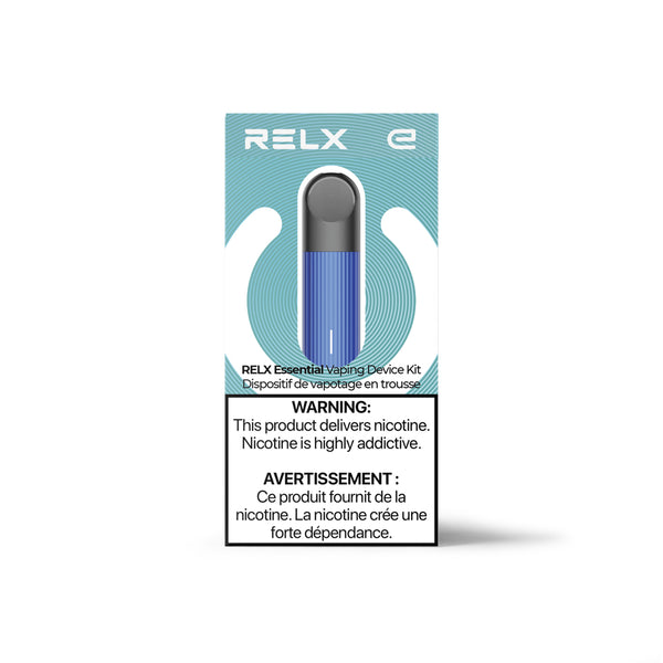 RELX Essential Vape Pen/Device-Starter Kit Blue