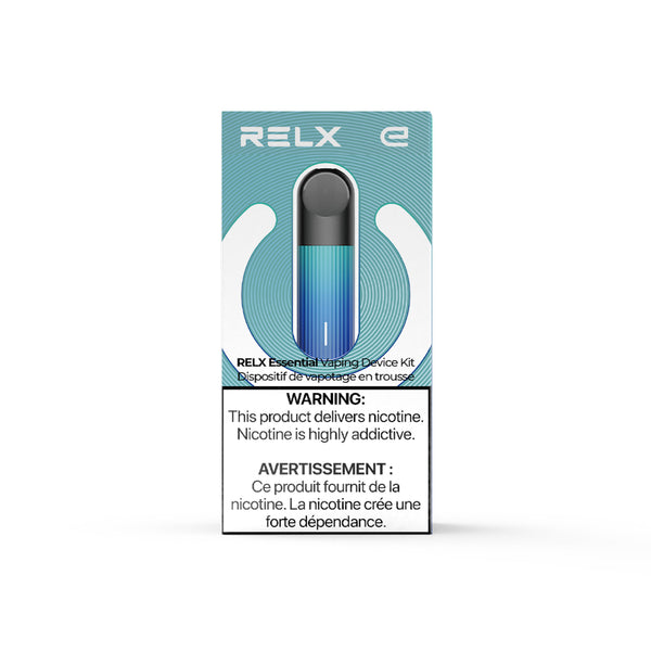 RELX Essential Vape Pen/Device-Starter Kit Blue Glow